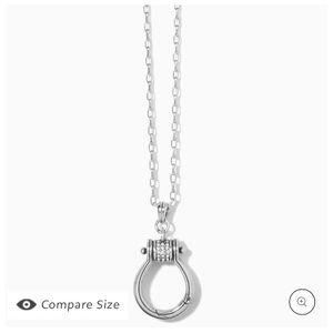 NWT Brighton Meridian Petite Charm Holder Necklace